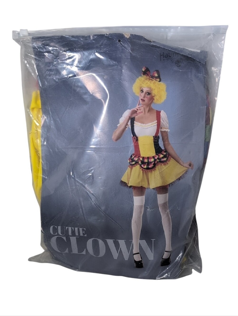 Hauntlook Cutie Clown Halloween Costume Size Large